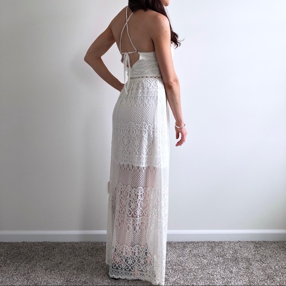 Lace Maxi Dress - Picture 4 of 8